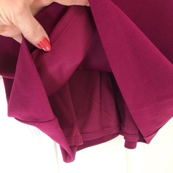 Eliza J Fuchsia Plum‎ Bell Sleeve Midi Sheath Dress. Size 6 - Picture 4 of 16